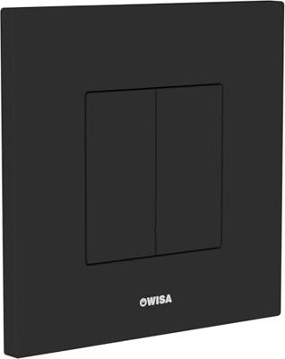 Wisa Delos bedieningspaneel mat zwart tbv Wisa XF/XS