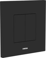 Wisa Delos bedieningspaneel mat zwart tbv Wisa XF/XS - thumbnail