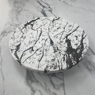 Salenzi Regendouchekop Marble 25 cm White Marble OUTLET