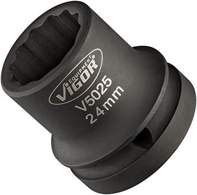 Vigor V5025 V5025 Buiten-dubbel-zeskantprofiel Slagadapter 24 mm 24 mm 3/4 (20 mm)