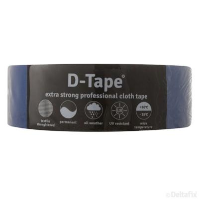 Tape permanent blauw 50mmx50m Deltafix - Deltafix
