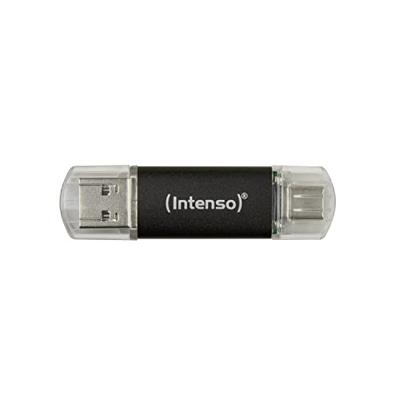 Intenso Twist Line USB-stick 64 GB Antraciet 3539490 USB-A, USB-C, USB-A 3.1 Gen 1
