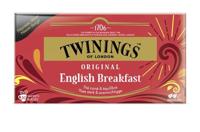 Twinings English breakfast envelop zwart 50 Zakjes - thumbnail