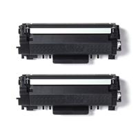 Toner Brother HLL2310D 2350DW 2370DN 2375DW MFCL2710DW 2730DW 2750DW Zwart (2 Stuks) - thumbnail