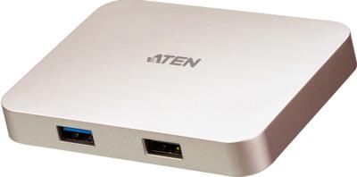 ATEN UH3235 USB-C 4K Ultra Mini Dock met Power Passthrough ATEN UH3235 USB-C 4K Ultra Mini Dock met Power Passthrough