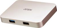 ATEN UH3235 USB-C 4K Ultra Mini Dock met Power Passthrough - thumbnail