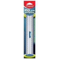 Liniaal Maped met handgreep 20cm aluminium - thumbnail