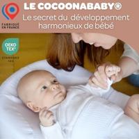 Rood kasteel/ Cocoonababy- Katoenen bloem® Wit - thumbnail