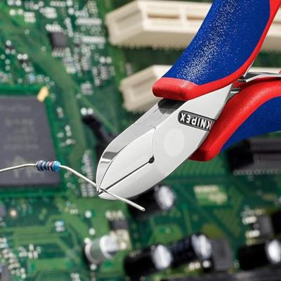 Knipex Elektronica-zijsnijtang met meer-componentengrepen 115 mm - 7702115
