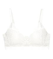 Lift Smart push up Bh zonder beugel - kanten Beugelloze bh met smalle bandjes - voorgevormd - thumbnail