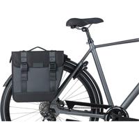 Basil Dubbele fietstas tour waterproof mik 28 liter 14 x 29 x 30 cm (2x) - zwart - thumbnail