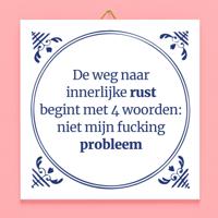 Tegeltje De weg naar innerlijke rust - thumbnail
