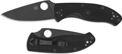 Spyderco Tenacious Frn P Zwart Mes Vastmes Zwart