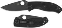 Spyderco Tenacious Frn P Zwart Mes Vastmes Zwart - thumbnail