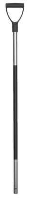 Mestvork steel alum. 115 cm donkergrijs handvat incl rubber