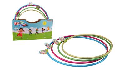 Johntoy Metallic hoepelset , 4st.