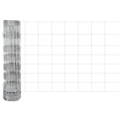 Weidehekwerk Zilver 50 x 0.8 m Gegalvaniseerd staal