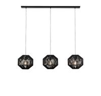 Searchlight 3-lichts hanglampWicker - 11201-3BK - thumbnail