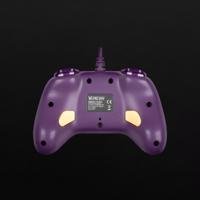 Gamepad - Nintendo Switch/Switch 2 en pc - Wednesday - Bedraad - Paars en zwart - Antislip handgrepen - thumbnail