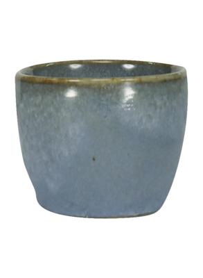 HEMA Eierdop Ø5cm Porto reactief glazuur blauw (blauw)