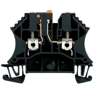 Weidmüller 2495670000 Serieklem Schroeven Zwart 1 stuk(s)