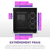 Mid-Tower Case - NZXT - H9 Elite - Gehard glas - Optimale luchtstroom - Zwart - thumbnail
