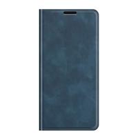 Casecentive Magnetische Leren Wallet iPhone 14 Pro Max blauw - thumbnail