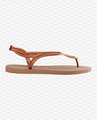 Havaianas Luna Sandaal Dames Rose Gold/Rose Gold 41/42