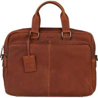 Burkely Antique Avery Workbag 15.6" laptop bag -Cognac - thumbnail