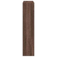 VidaXL Haardombouw 81x18x82 cm bewerkt hout bruin eikenkleurig - thumbnail
