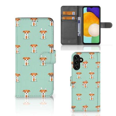 Samsung Galaxy A04s | Samsung Galaxy A13 5G | Telefoonhoesje | Met pasjeshouder | Pups Samsung Galaxy A04s | Samsung Galaxy A13 5G | Telefoonhoesje | Met pasjeshouder | Pups