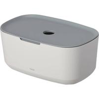 Opbergbox Met Deksel Tiger Tess Vrijstaand Wit - Lichtgrijs - thumbnail