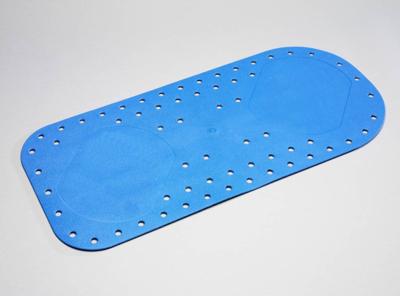 Anti-slip bad- en douchematten - badmat blauw