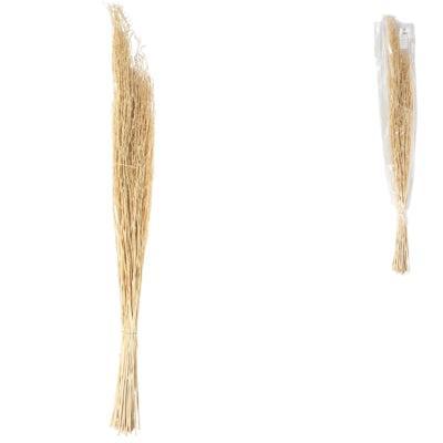 Bundel gedroogd saras gras naturel 110 cm | 24 stuks