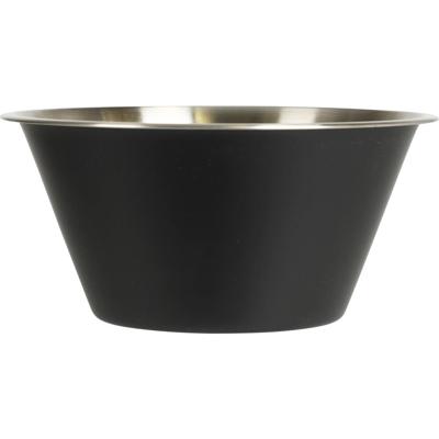 Excellent Houseware Schaal rvs 950ml zwart
