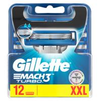 Gillette Mach 3 Turbo scheermesje Mannen 12 stuk(s) - thumbnail