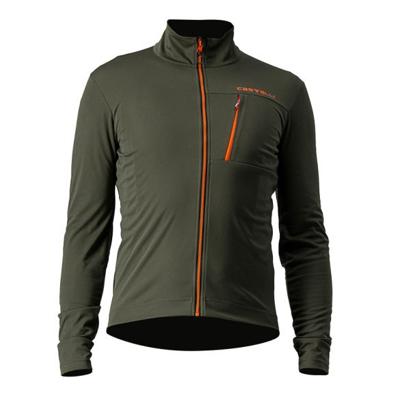 Castelli GO fietsjack groen heren XXL Castelli GO fietsjack groen heren XXL