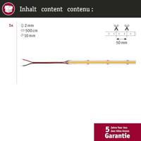 Paulmann Strip Silver COB 76030 LED-strip Energielabel: G (A - G) 24 V 5000 mm Warmwit 5 m - thumbnail