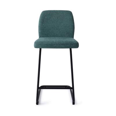 Jesper Home Barkruk 'Ikata' Arch Black, kleur Merry Mermaid (zithoogte 65cm) Jesper Home Barkruk 'Ikata' Arch Black, kleur Merry Mermaid (zithoogte 65cm)