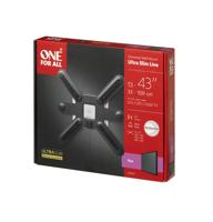 One For All 43 Slim FLAT TV-beugel 33 cm (13) - 109,2 cm (43) Vast - thumbnail