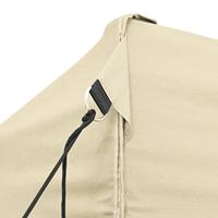 Vouwtent pop-up 3x4,5 m crmewit - thumbnail