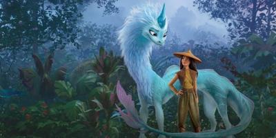 Komar Into Adventure Fotobehang Disney - Raya Jungle - IADX10-037