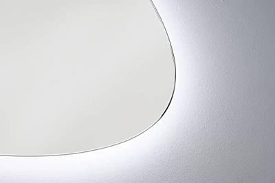 Saqu Organo organische spiegel met LED verlichting en anti-condens 140cm