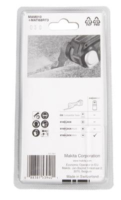 Makita Accessoires MAM010 Segm.fr. HM 68x30mm K30 - B-66503 - B-66503