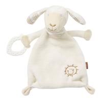 Fehn knuffeldoekje BabyLOVE schaap junior 25 cm pluche - thumbnail