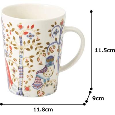 IITTALA - Taika Wit - Beker met oor 0.4L IITTALA - Taika Wit - Beker met oor 0.4L