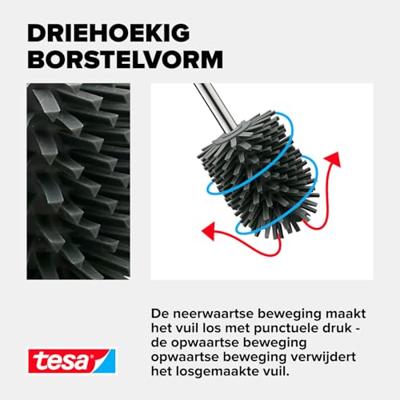 tesa WC-borstel Elastomeer tesa WC-borstel Elastomeer