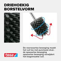 tesa WC-borstel Elastomeer - thumbnail