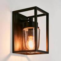 Wandlamp In-&Outdoor Fitzroy zwart - thumbnail