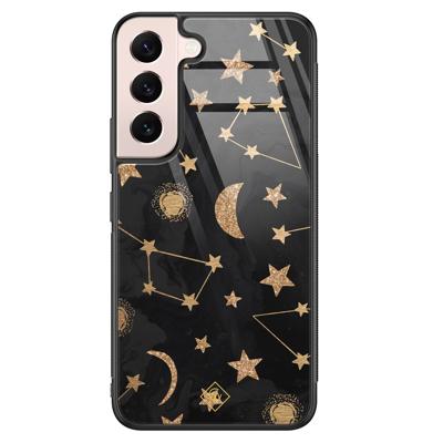 Samsung Galaxy S22 glazen hardcase - Counting the stars